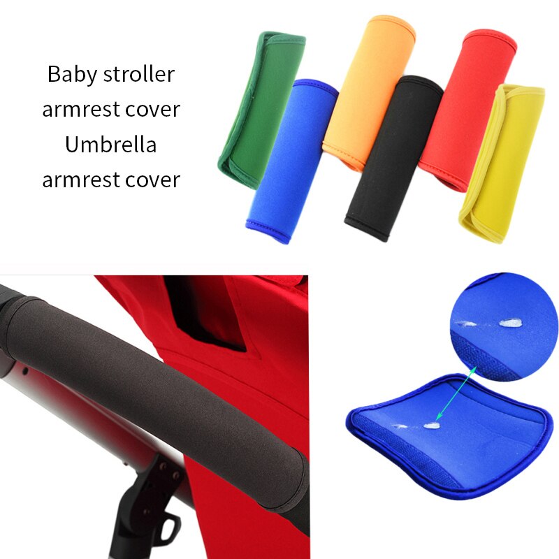 Housse de protection pour poignée de poussette pour bébé, housse pour main courante, accoudoir de fauteuil roulant, accessoires de marche