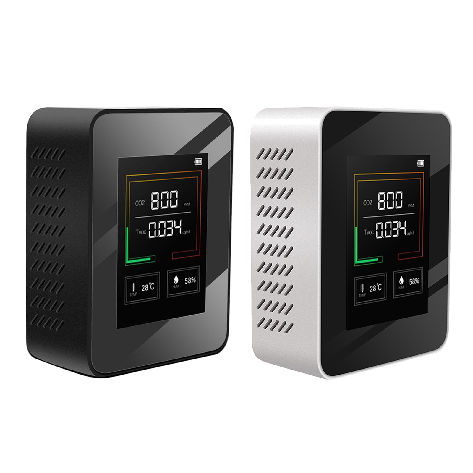 CO2 Meters Temperature Humidity Carbon Dioxide Sensor Detector 400-5000PPM
