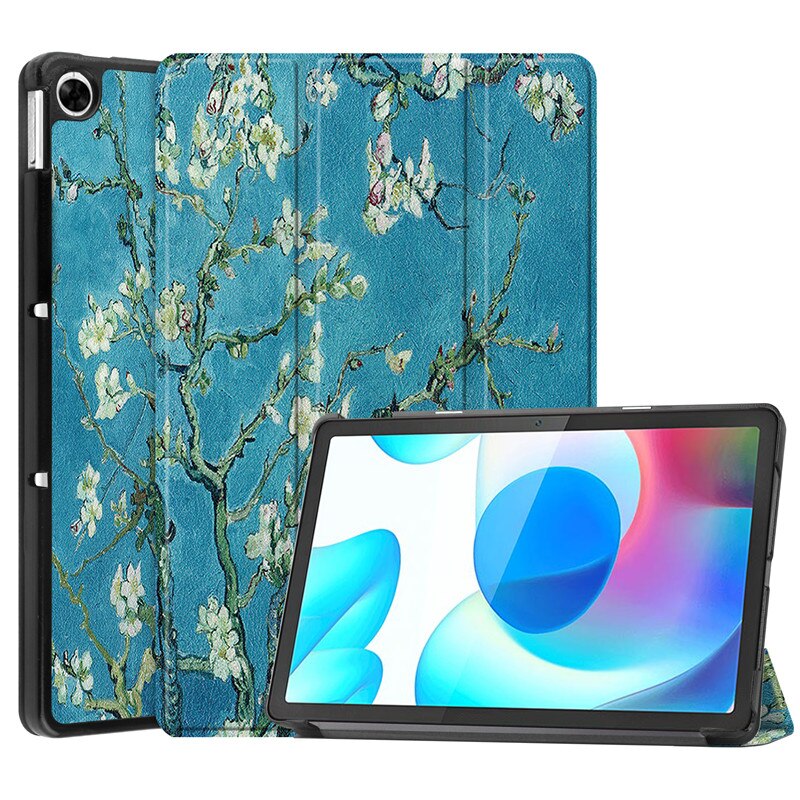 Voor Realme Pad 10.4 Inch Tri-Vouwen Hard Pc Stand Cover Voor Funda Realme Pad cover Case Tablet: XH