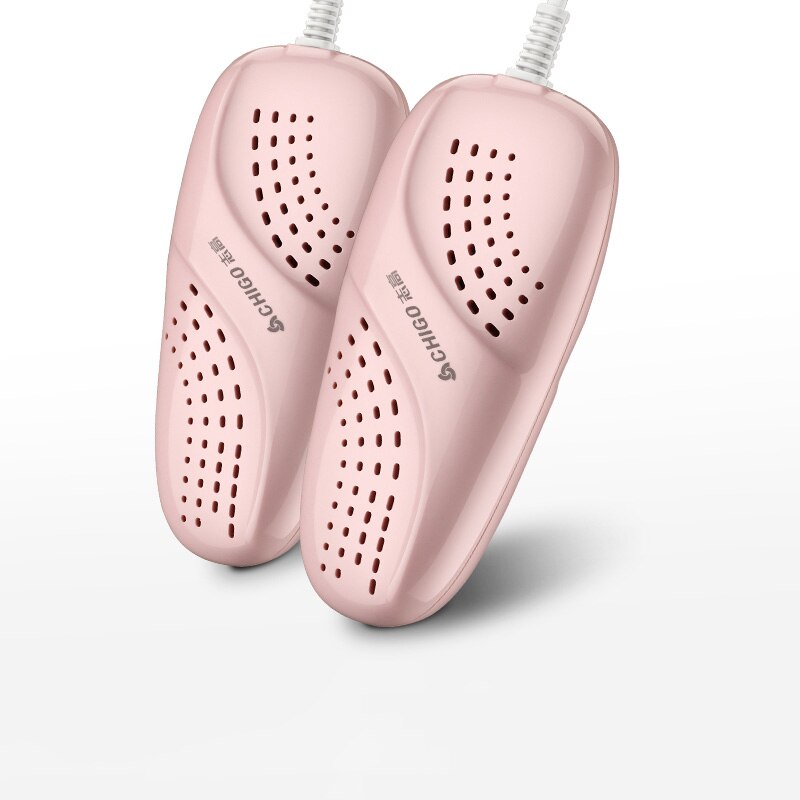 220v elektriske sko tørretumbler lille størrelse børnesko tørretumbler ptc opvarmning konstant temperatur uv sterilisering til børn: Lyserød farve