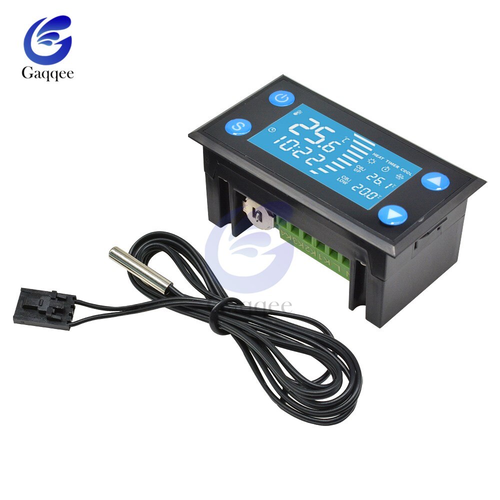 Digital Humidity Controller W-1213 12V 24V 220V Humidistat Hygrometer Humidity Control Switch regulator + Humidity sensor