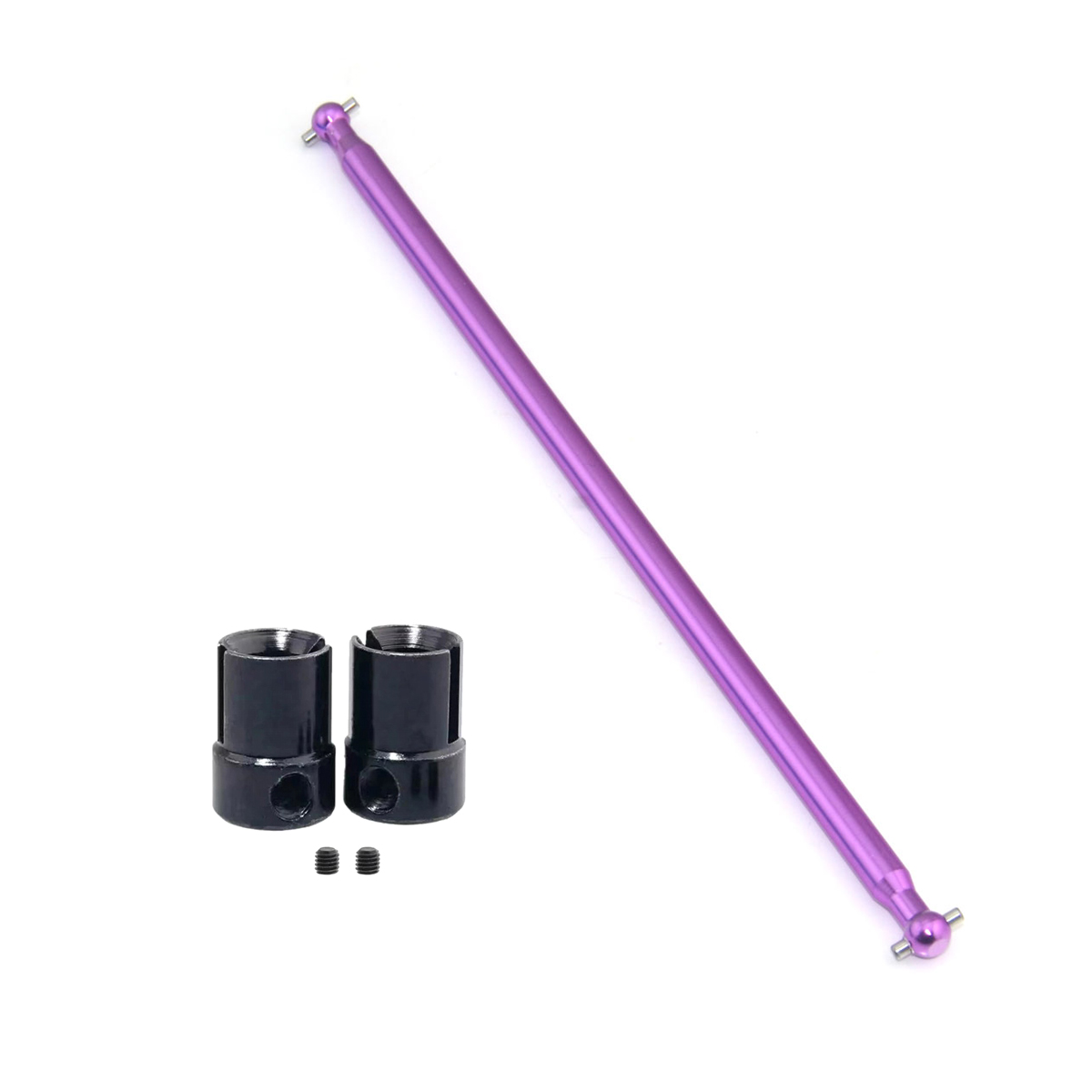 Cup B 02016 + Alloy Driver Shaft 04003 171mm / 03003 157mm for 1/10 HSP 94111 94123 94188 / 94103 94123 RC CAR Replacement Parts: black
