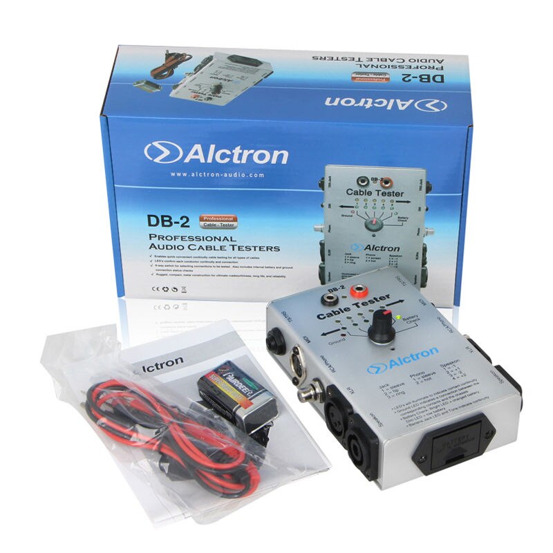 Alctron DB-2 Line Tester o Cable Signal Test Instrument o Engineering Line Tester