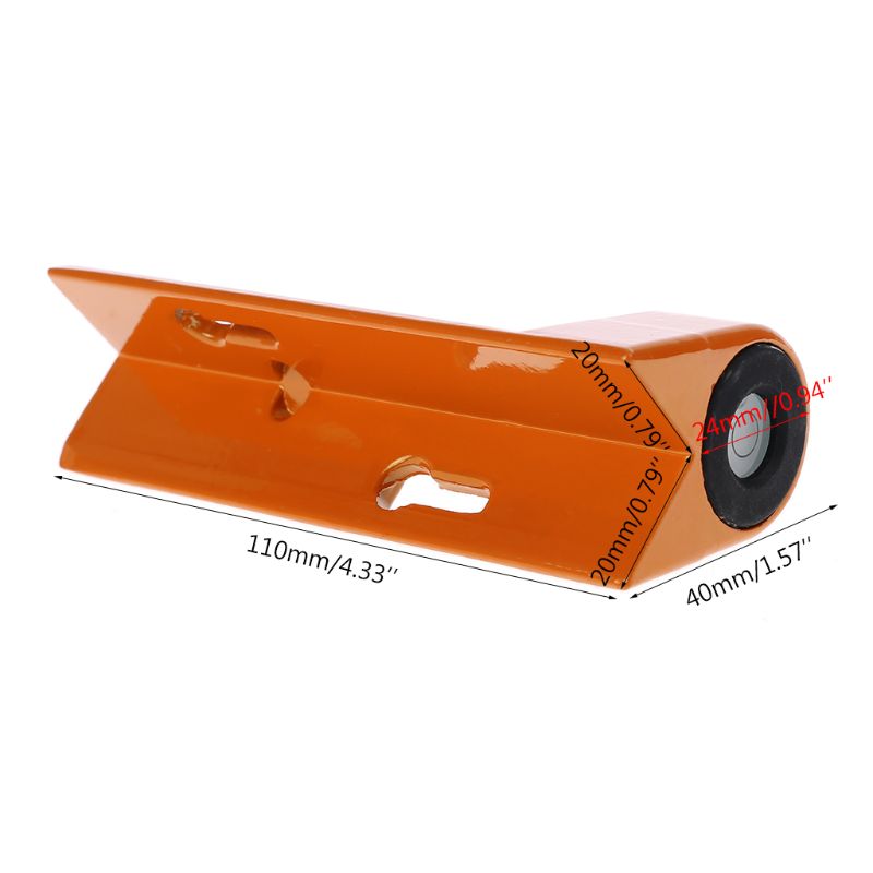 Circular Vial Aluminum Die Cast Rod Level Bubble 90 Degree for Prism K3KA