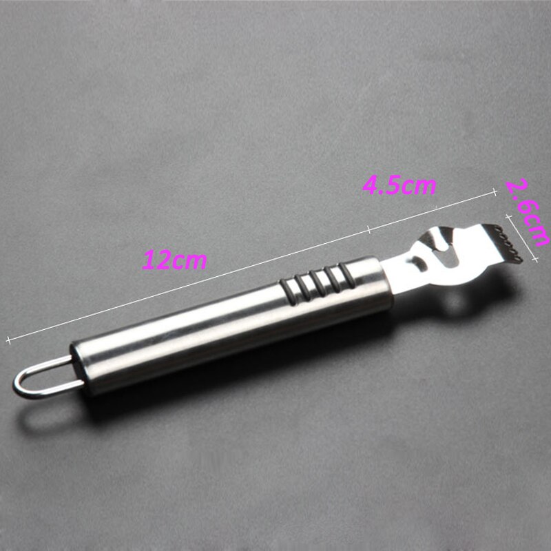 1pc Lemon Zester Citrus Grater Stainless Steel Lime Zest Tool Artisan Fine Chef