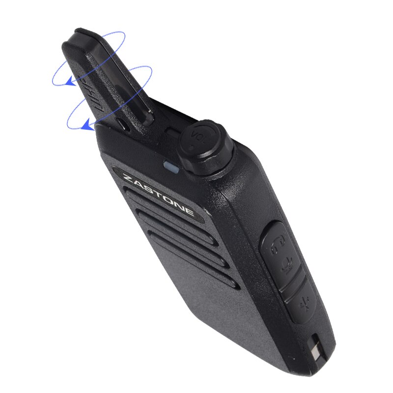 Zastone X6 Black UHF Mini Handheld Transceiver Ham radio hf transceiver handheld walkie talkie Children's Walkie Talkie