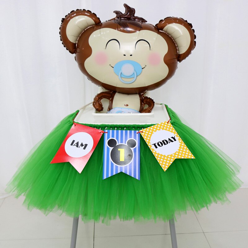 RUBIHOME falda de mesa de tul azul sólido DIY faldas de vajilla para la decoración del cumpleaños de la boda Baby Shower favores de textil para el hogar