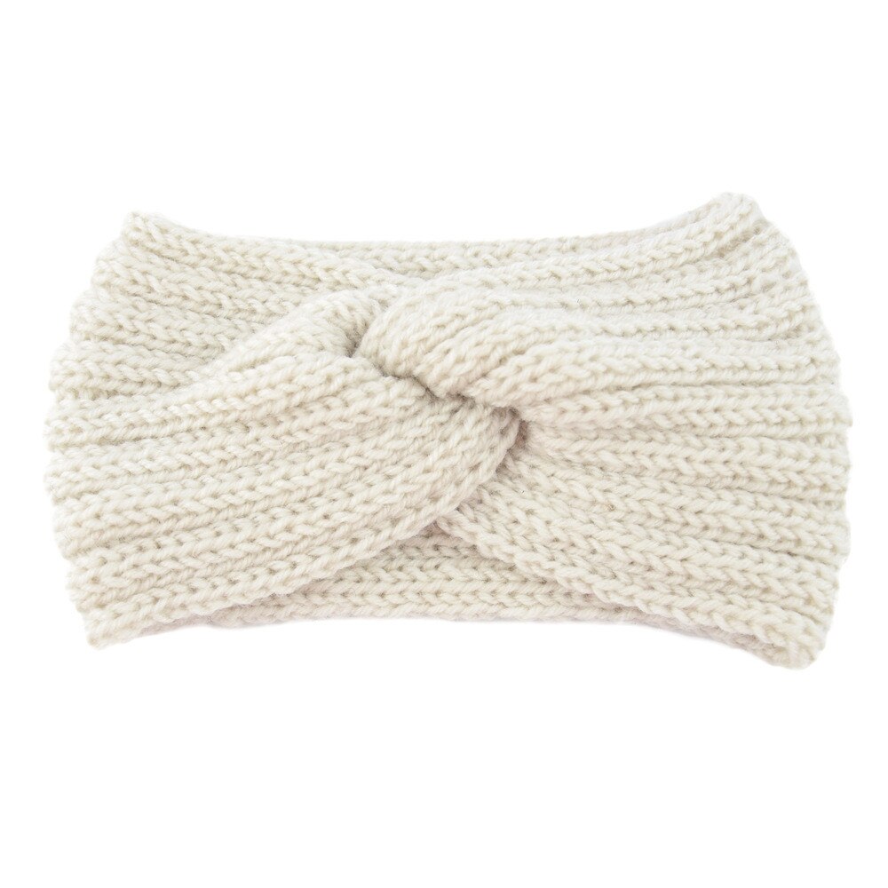 Bandeau tricoté pour femme crochet hiver plus dame bandeau bandeau bandeau: C