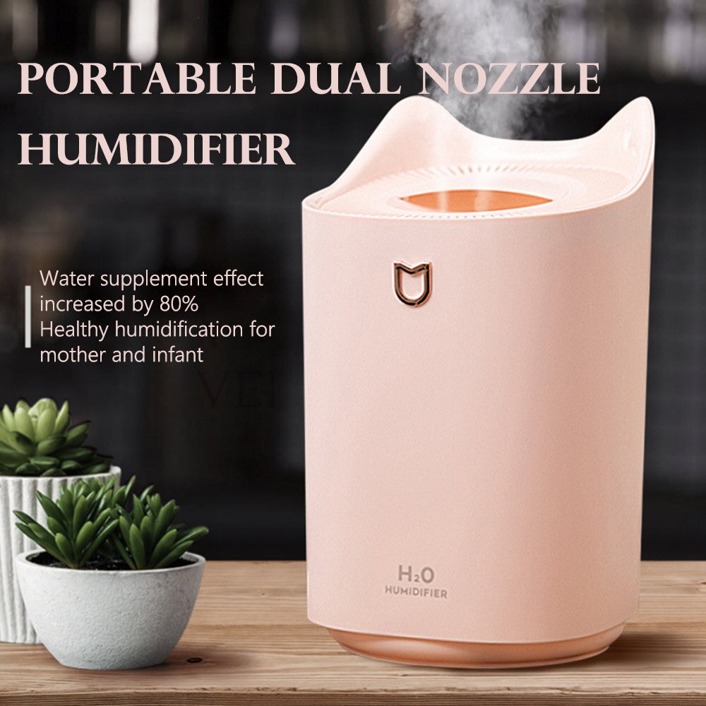 3000ml Humidifier ultrasonic Aroma oil diffuser strong mist maker essential oil diffuser aromatherapy home LED lights