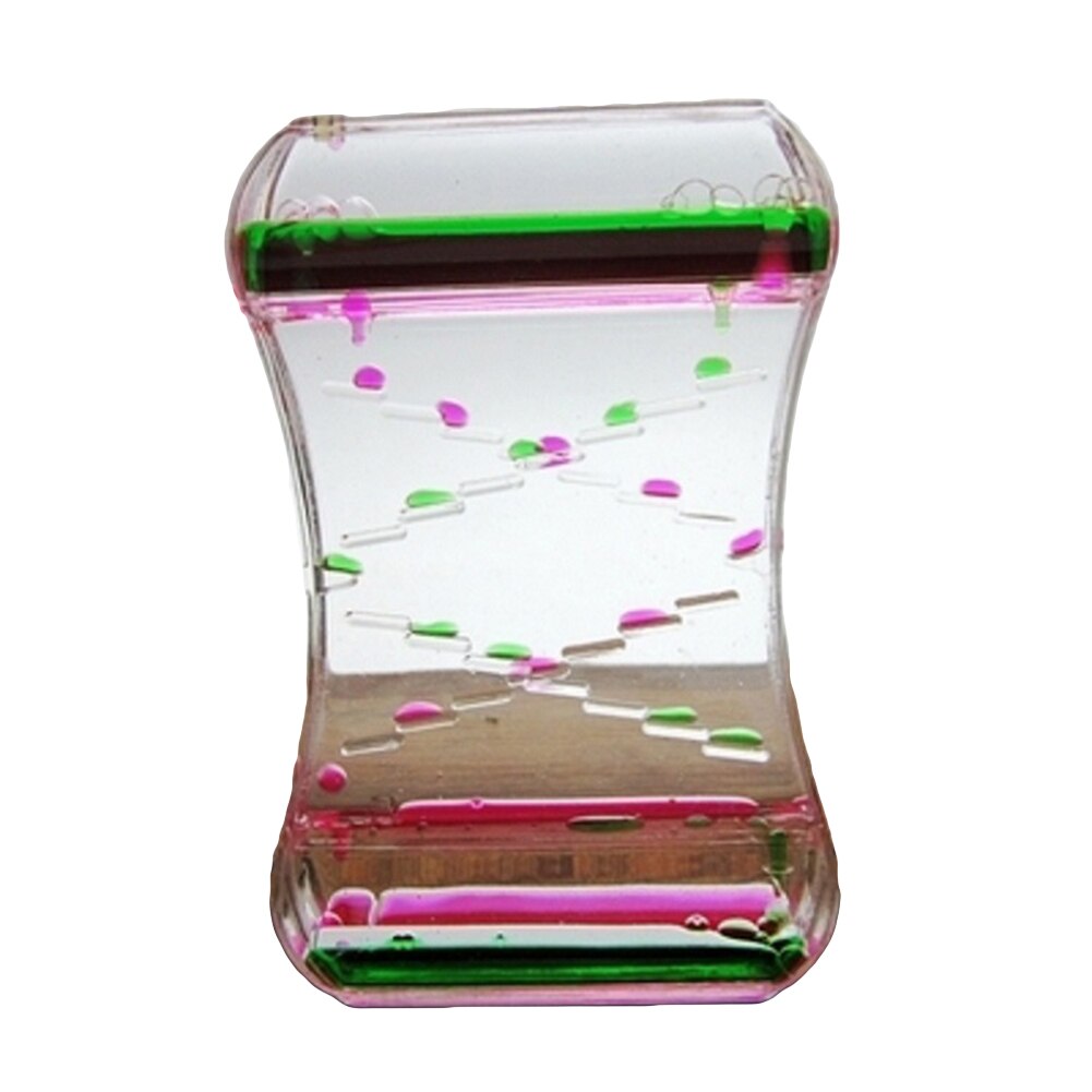 1pc drop olie timeglas flydende bevægelse boble timer skrivebord indretning børn legetøj fødselsdag