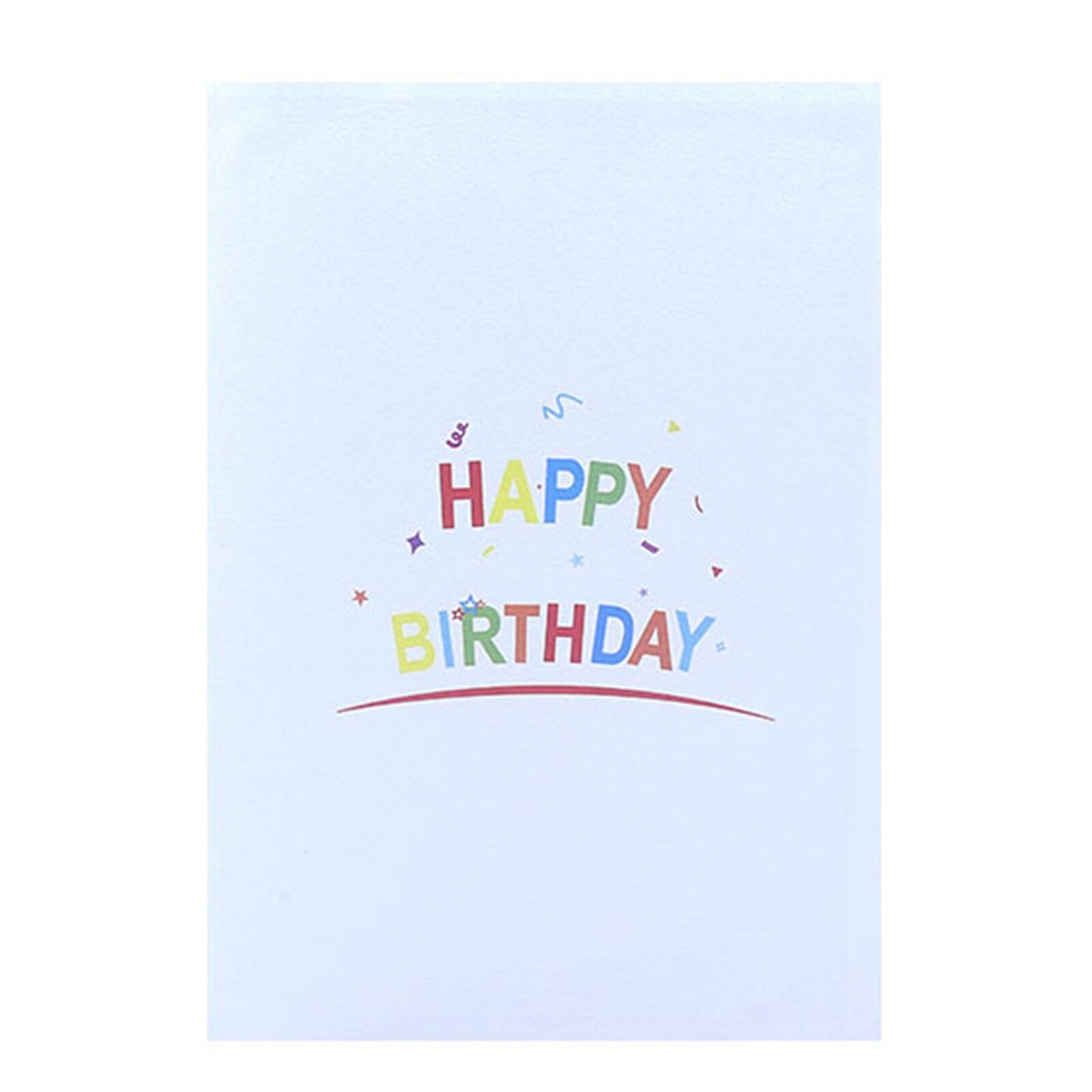 3D Pop-Up Cards HAPPY BIRTHDAY Greeting Cards Paper Sculpture DIY Handmade Greeting Invitation Card
