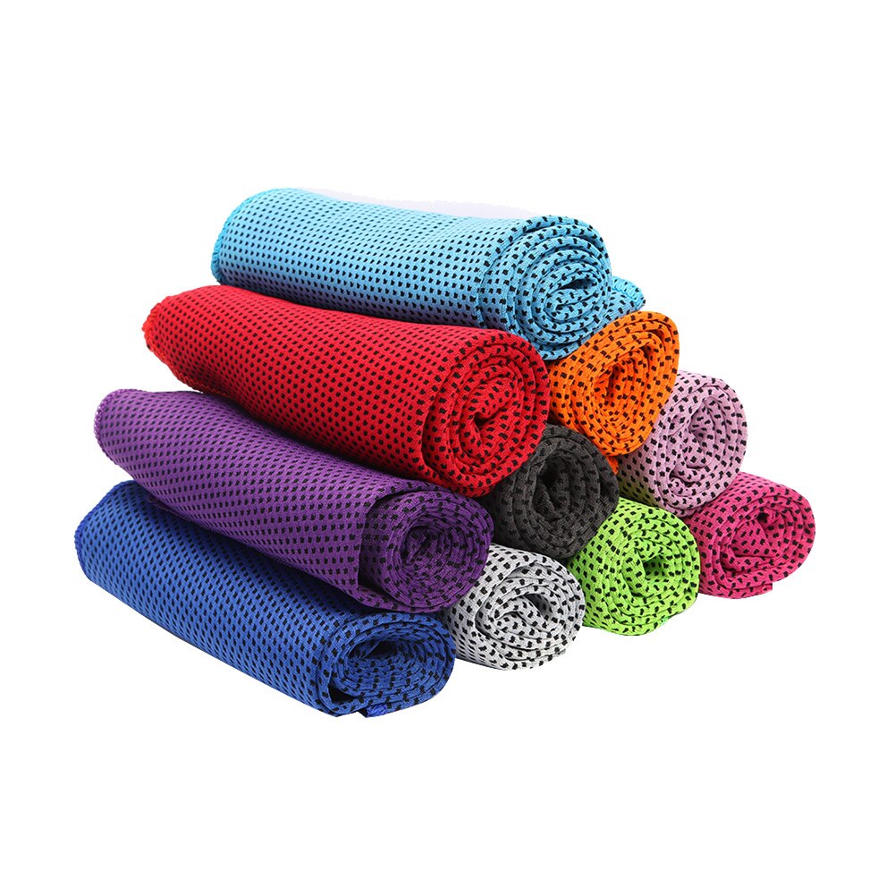 Ice Cold Sports Towel Summer Gym Outdoor Fitness Exercise Quick Dry Cooling Towel for Men Women Unisex