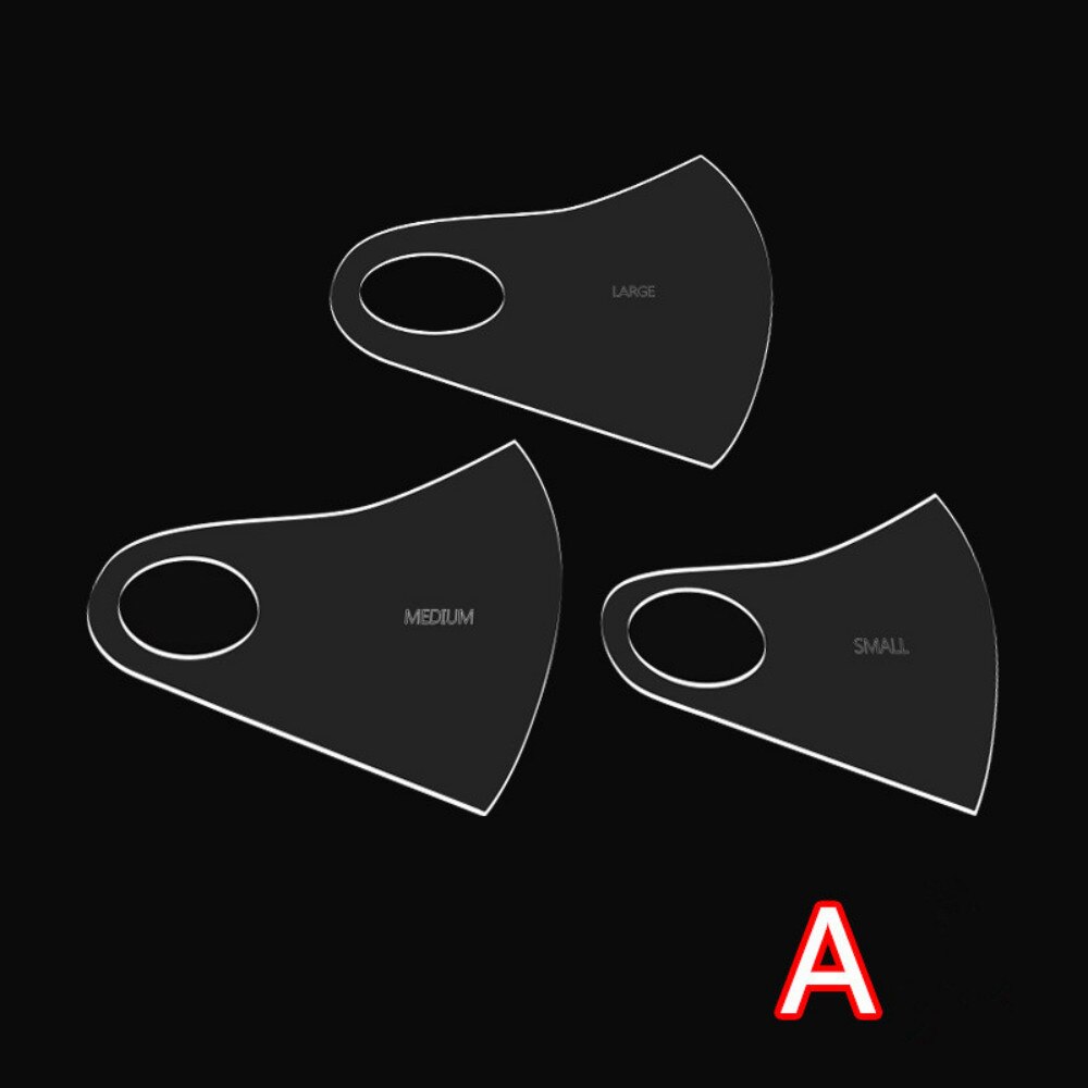 4pcs/Set Plastic Sewing Template Clear Acrylic Sewing Ruler Template Reusable Non-Slip Sew Pattern Template: A-3Pcs