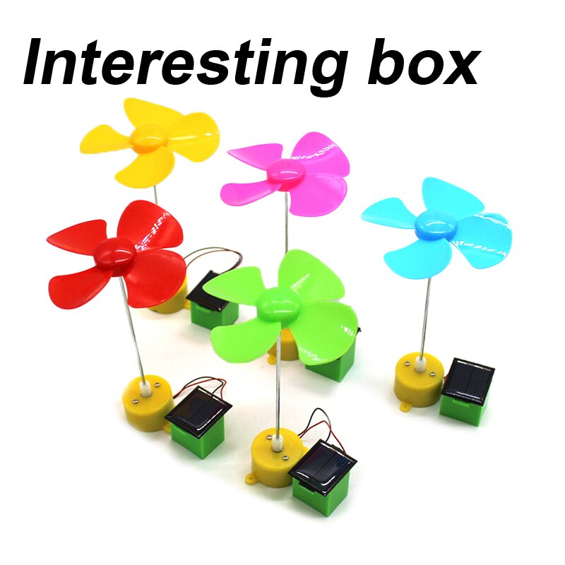 Revolving Sunflower No. 2 Technology Small Maker Maker Experimental Material Pack Solar Crafts Toys