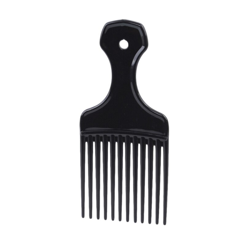 Brede tanden borstel pick kam vork haarborstel voor krullend afro haar styling tools