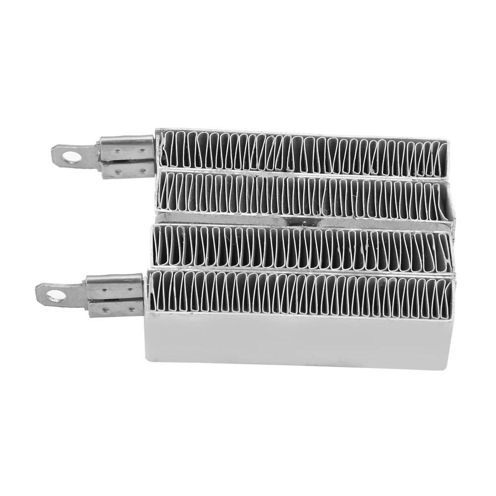 12V 70W 74*22mm Aluminium Gehäbenutzen Thermostat Konstante Temperatur PTC Welligkeit Heizung Platte Thermistor Heizung Luft heizung Element