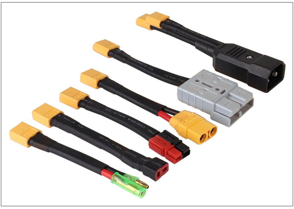 Connecteur de batterie XT60 Dullet T Port Anderson 2 XT90 Anderson 1 Pin, pièce adaptateur de batterie