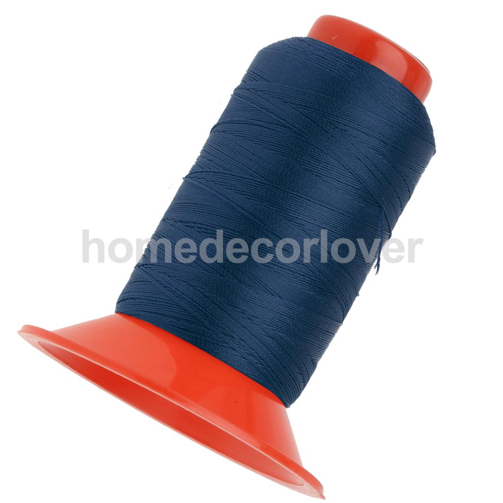 4Pcs 500m Bonded Nylon Thread Heavy Duty Awning Tent Backpack Leather Sewing Spool Cord for Hand and Sewing Machine Durable