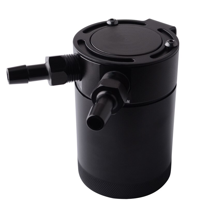 SPEEDWOW 400ML Aluminum Baffled 2-Port Oil Catch C... – Grandado