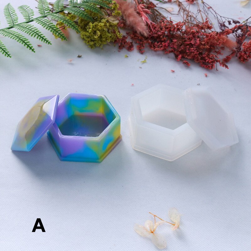 Waitamo Epoxyhars mallen rechthoekig met houten frame rechthoekige siliconen vorm voor epoxyhars voor DIY kunst bloem conservering beuken decoraties (19 x 13 x 3 cm