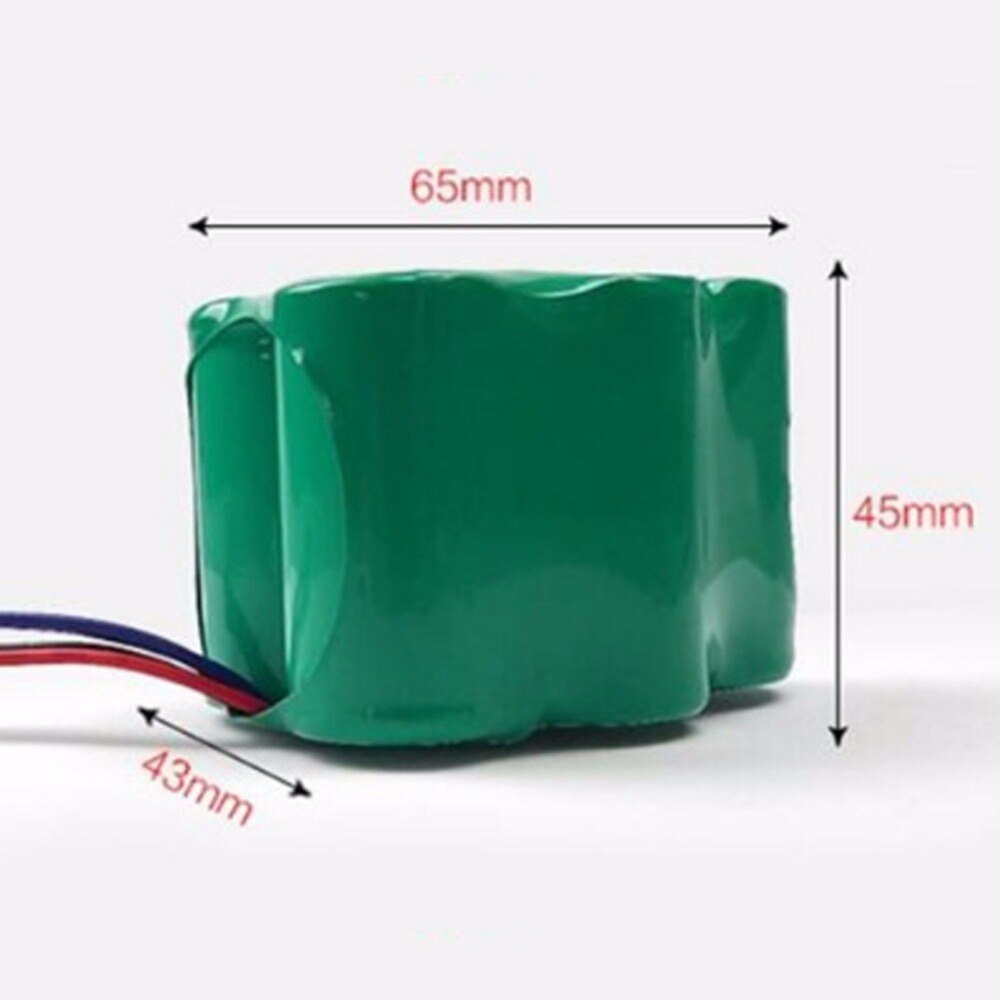 2pcs/lot 6V 3500mAh Replacement Battery for Ecovacs Deebot Deepoo D73 D76 D62 D63 D65 D66 D68 D77 D79 730 760 TBD71 Robotics