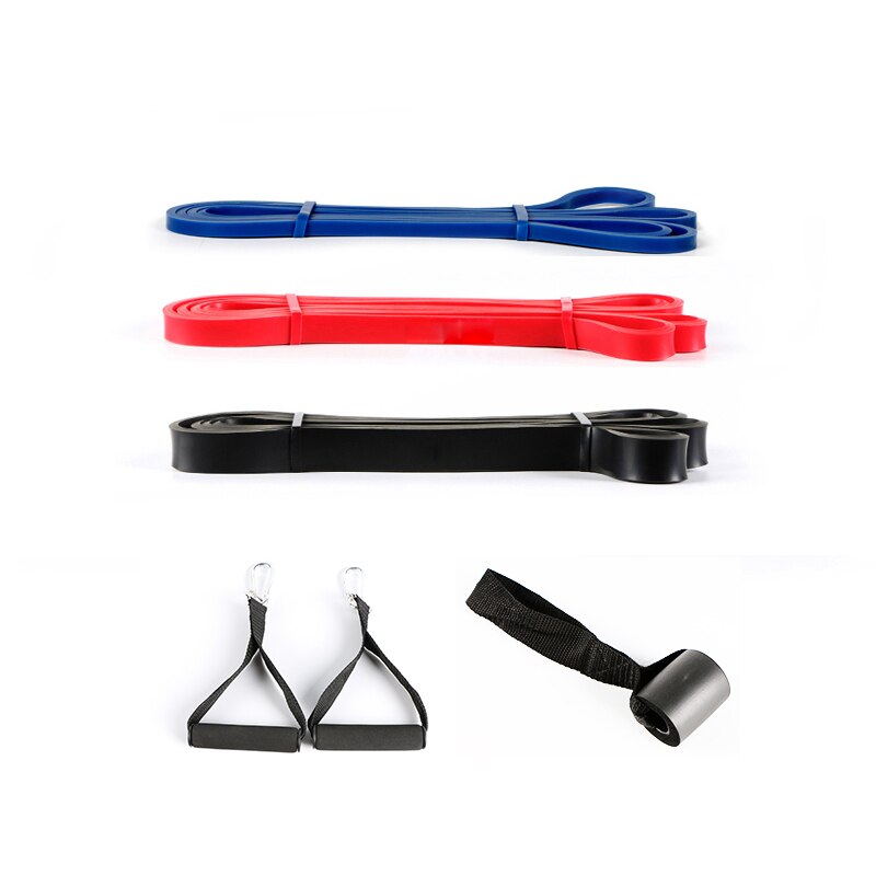 Resistance Bands 208cm 41 Fitness Rubber Pull Up Crossfit Power Latex Expander Hanging Yoga 2846