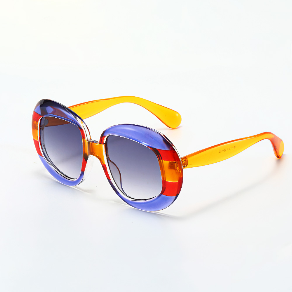 Solbriller til mænd og kvinder trendy solbriller goggles mand mærke cirkulære briller solbriller dame briller solbriller