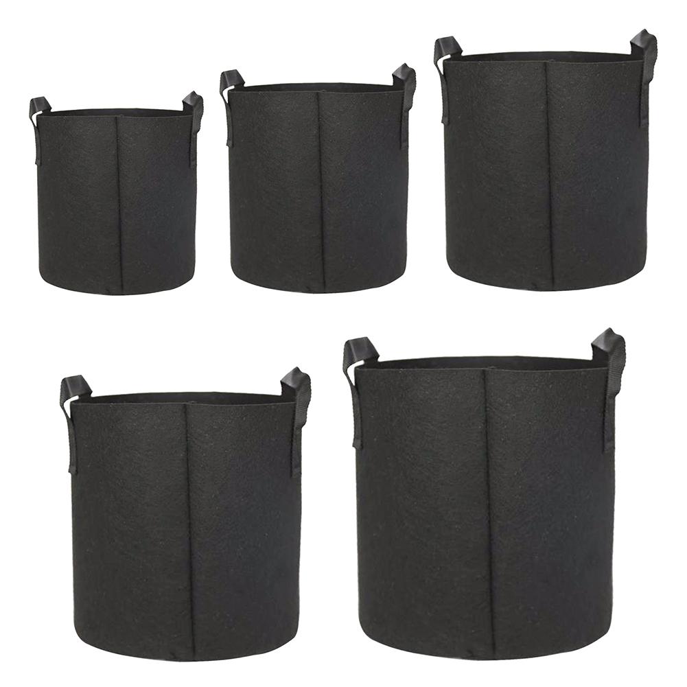 Vegetable Plant Grow Bag DIY Potato Grow Planter PE Material Cloth Tomato Flowers Planting Bag Foldable Saving Storage Space