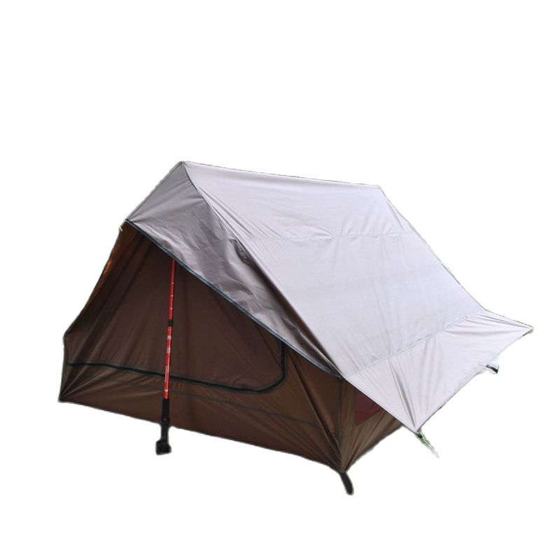 Zonder Polen Ultralichte Draagbare 2 Personen Single Layer A-Vormige Nok Tent Waterdicht Anti-Wind Moisquito 4 Seizoenen Outdoor