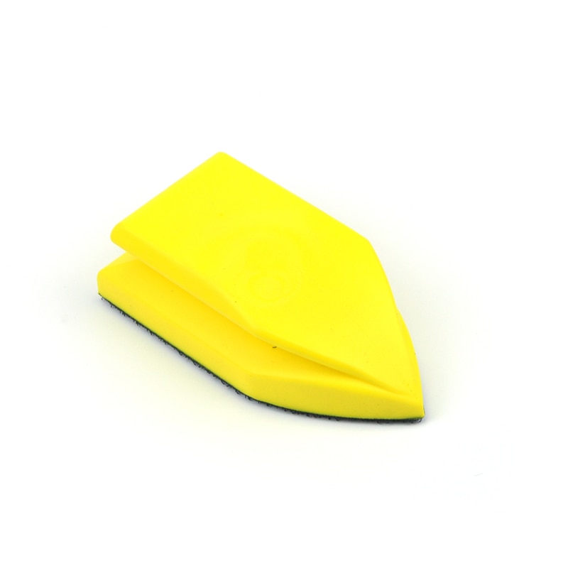 POLIWELL 1PCS 1~6 inch PU Foam Sanding Disc Holder Sandpaper Backing Polishing Pad Hand Grinding Block All Sizes Sanding Pad