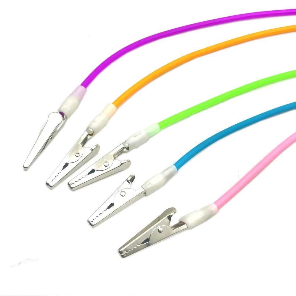 5-farbiges Material für orale Zahnmedizin, Schal-Clip/Serviettenhalter/Frühlingsseil, Zahnmedizin-Material, Serviettenhalter, Zahnarzt-Werkzeuge