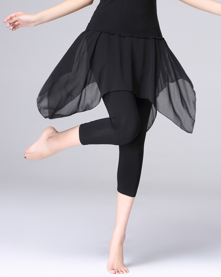 Modal Latin Training Pant wear Irregular Latin Leggings Dance trousers for women/female Ballroom costume practice pants