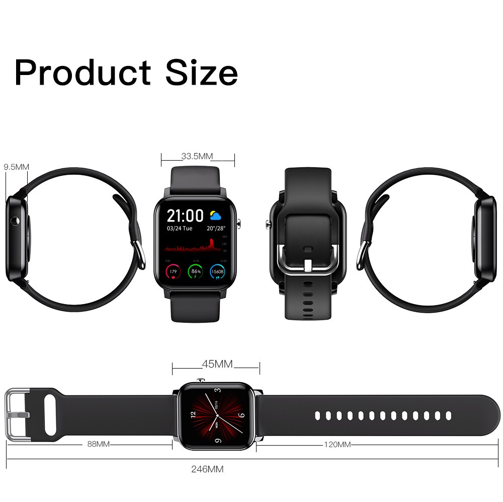 for Honor X10 Max 9A 9C 9S 9X Pro 8S 7A 8A Play 4T Pro Play 9A Smart Watch Wristband Heart Rate Sleep Monitor IP68 Waterproof