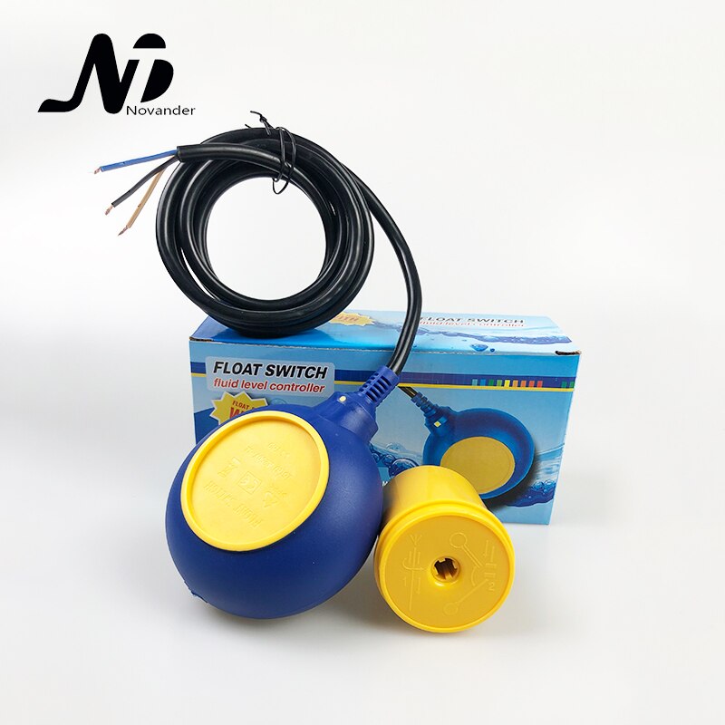 Line length 3M Controller Float Switch Liquid Switches Liquid Fluid Water Level Float Switch Controller Contactor Sensor