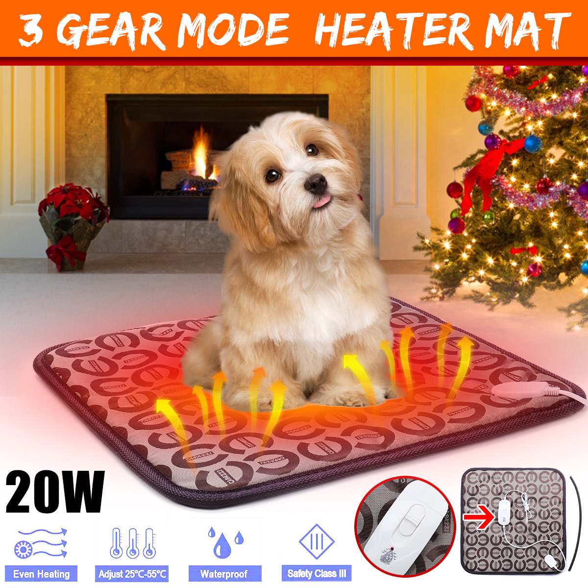 Electric Heating Pad Home Brew Fermentation Pet Warm Mat Wine Making Tools