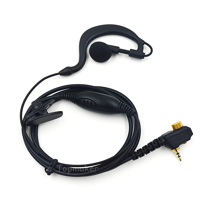 Auricular PTT de la policía del FBI XQF, micrófono para Motorola Tetra Radio de dos vías MTH800 MTP850 MTH600 MTH650 MTH850 MTS850 Walkie Talkie