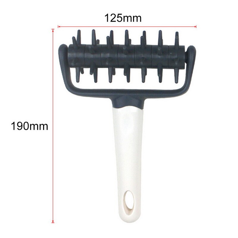With Spikes Grid Cutter Hole Punch Handheld ABS Pizza Needle Roller Cake Bread Baking Tool Restaurant Bakery Home Kitchen DIY