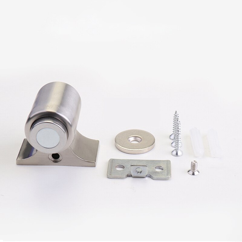 SSMX imán de neodimio Tope de puerta 304 Acero inoxidable fuerte suelo magnético succión Mini Tope de puerta muebles Hardware