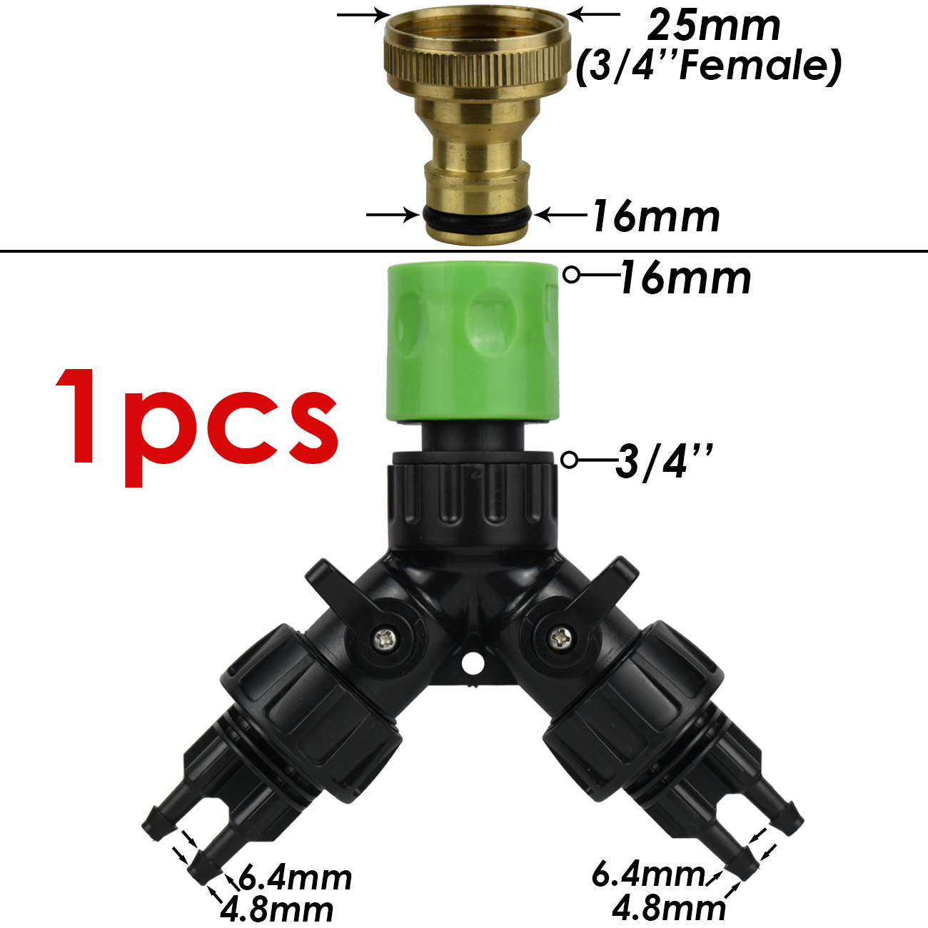 5M-50M Garden Misting Cooling System 1/4'' Drip Irrigation Outdoor Watering Brass Atomizer Nozzles 4/7mm Hose Greenhouse Parasol: Chocolate