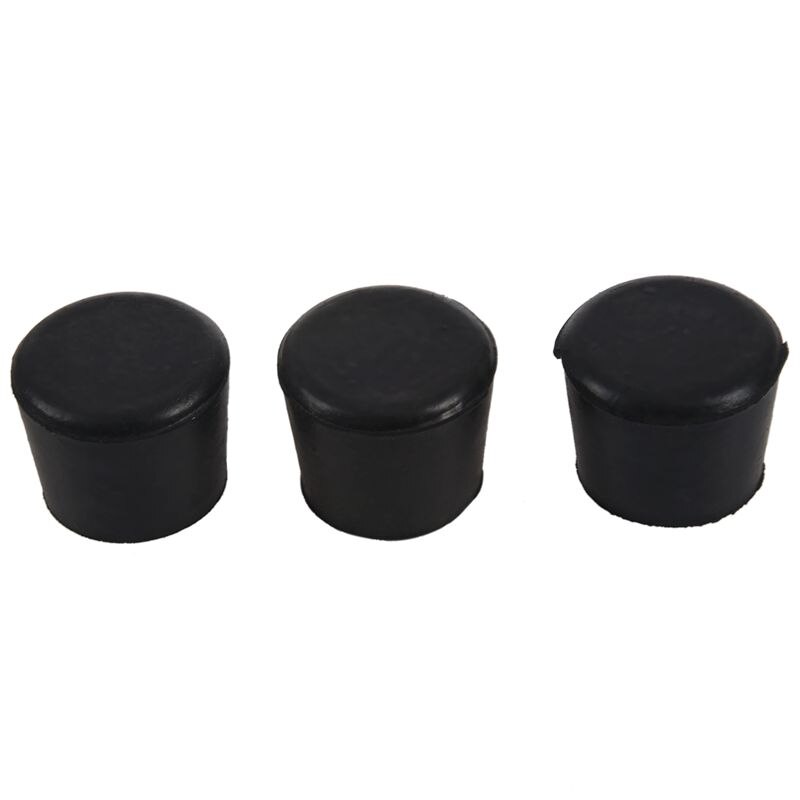 Gummi Möbel Krücke Füße Hocker Stuhl Bein Spitze Pad 12Stck Schwarz: Ursprünglich Titel