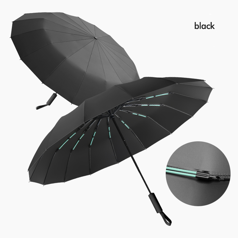 Xiaomi Mijia Regenschirm-Upgrade, 16 Rippen, winddicht, doppelschichtig, vollautomatischer UV-Sonnenschirm, Sonnenschirme mit doppeltem Verwendungszweck: Armee Grün