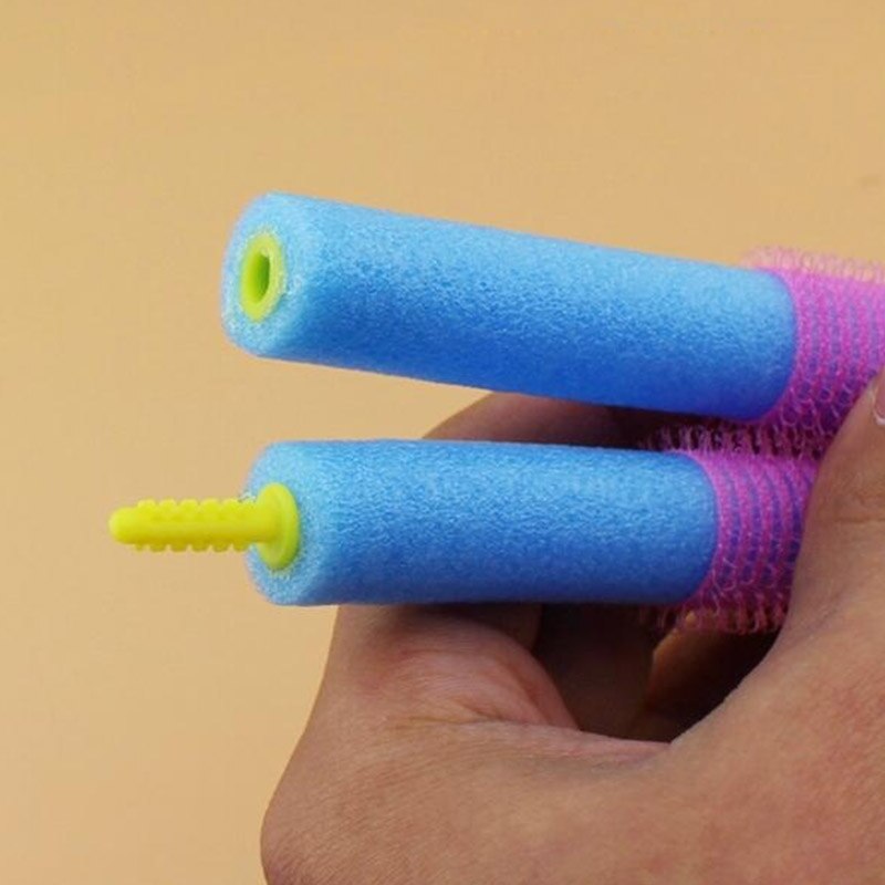 Palo de pelo mágico de esponja rizado, 12 Uds., producto creador de peinados, accesorio de salón DIY H7JP