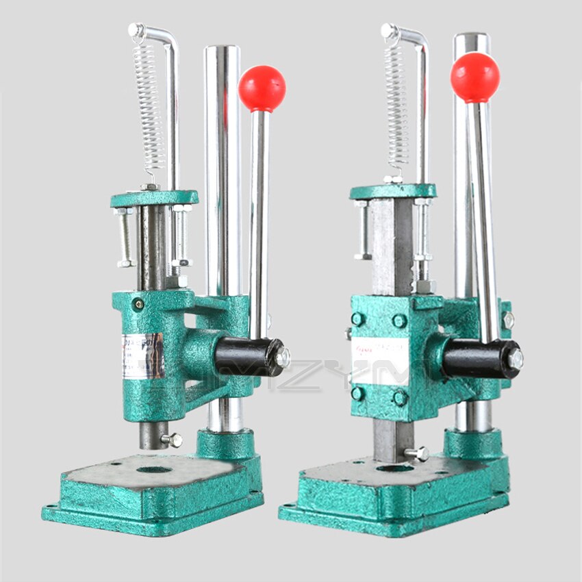 JM-16 Round Head/Square Head Hand Press Machine Manual Presses Industrial Desktop Mini Punch Punching Press Machine