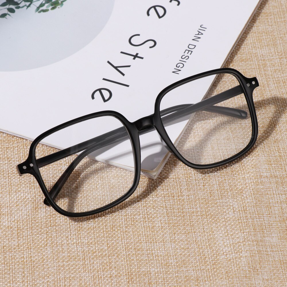 1PC Anti Blue Ray Eyeglasses PC Glasses Frame Computer Gaming Eyewear For Women Square Optical Spectacle Frames