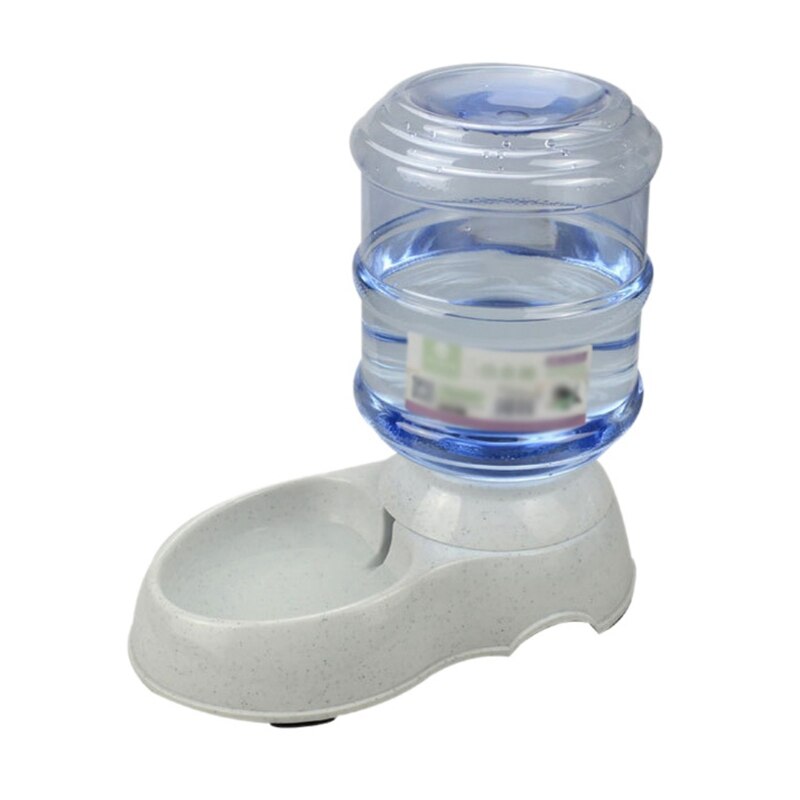 Comedero automático para mascotas, bebedero para gatos y perros, tazón de agua para animales, dispensador de gran capacidad para mascotas, gatos y perros: green