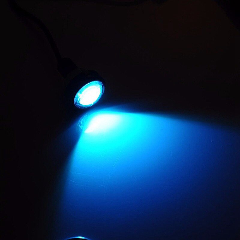 9W 12V 24V 18MM Red LED Eagle Eye Light Car Fog DRL Daytime Reverse Backup