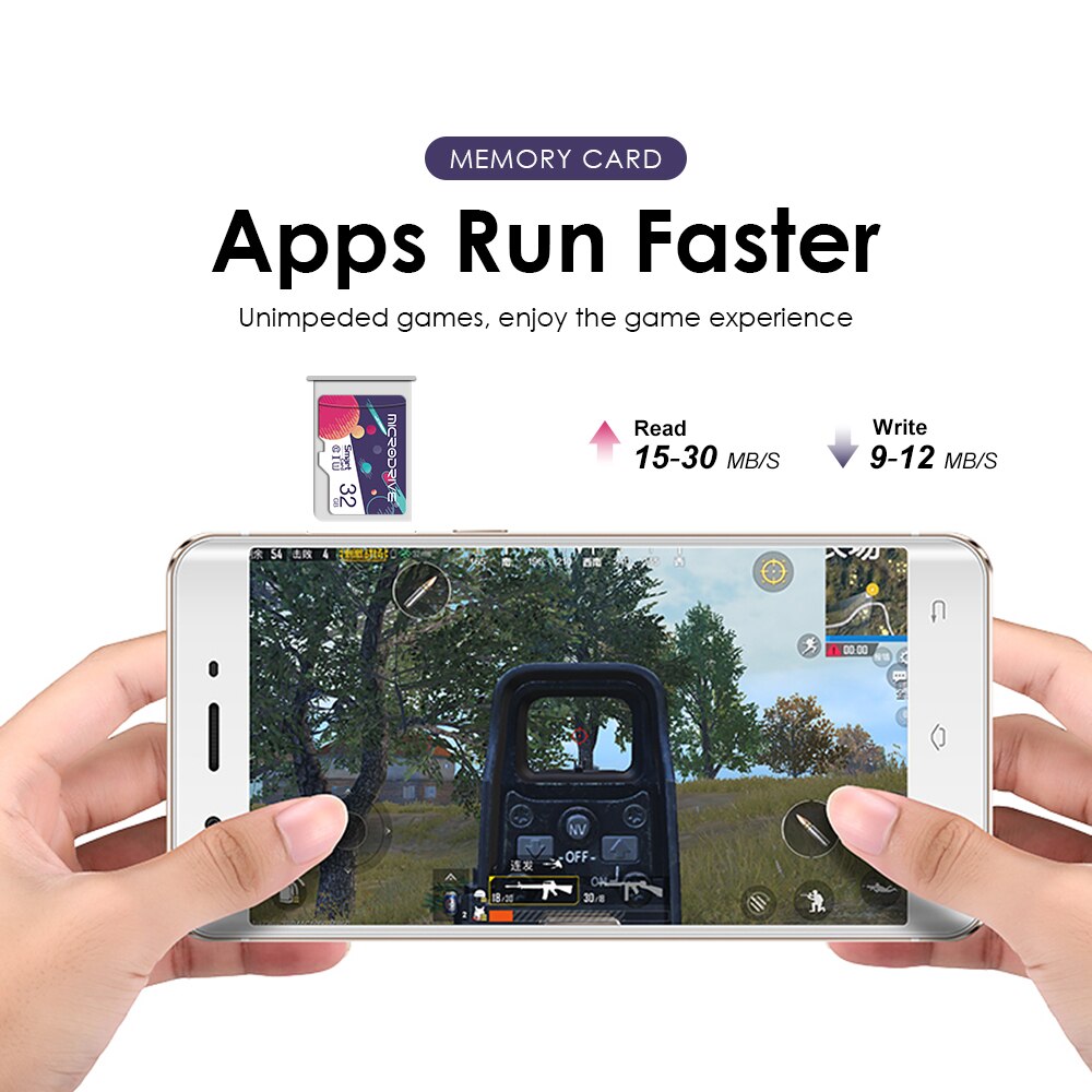 Ultra memory Card 16GB Micro SD card 32gb 64gb 128gb Class 10 carte memoire Mini TF Card with free SD adapter