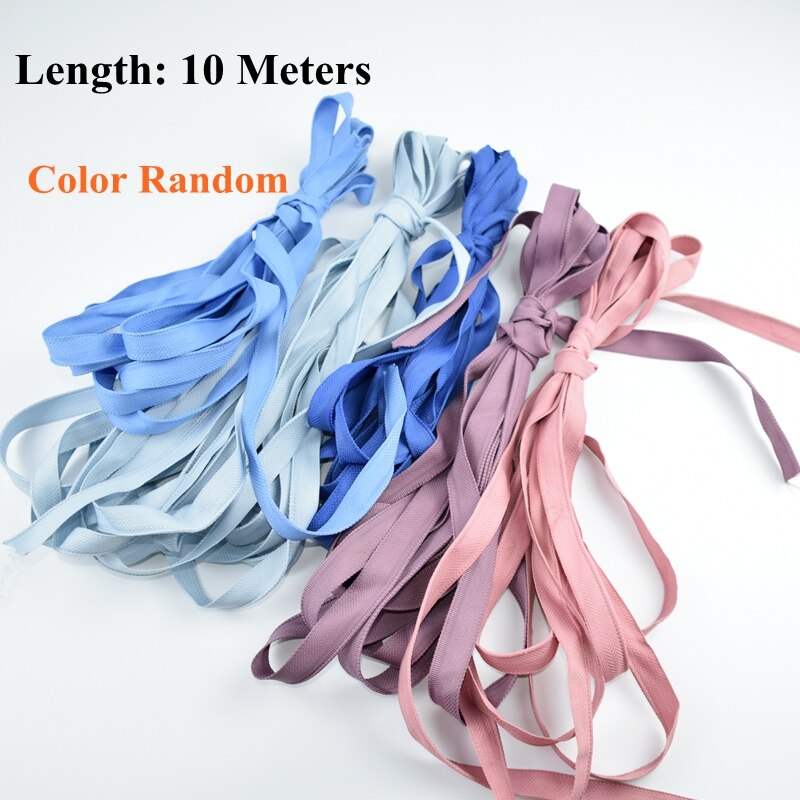 5 colores Nylon Maza taburetes cuerda sol Shading Net fijación de la película de invernadero tira plana fruta rama cuerda de tirar ropa de hogar: Length 10m