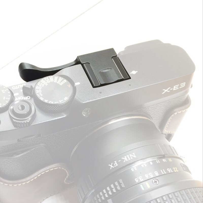 Metall Blitzschuh Daumen Griff für Fujifilm XPRO1 X-Profi2 X-M1 X-E2S X-E2 X-E1 X-A3 X-A2