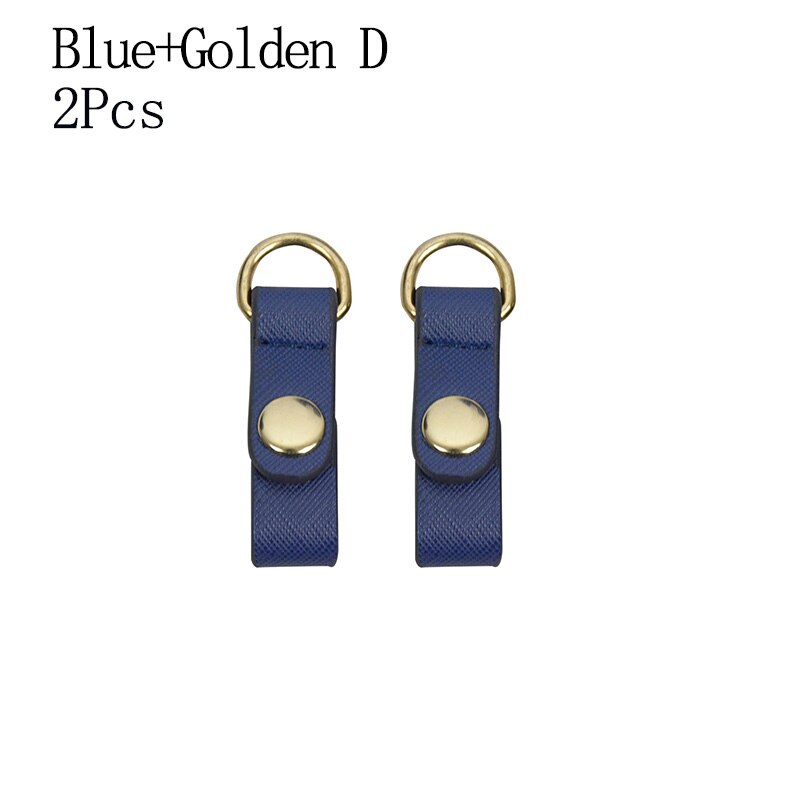 2 Stuks Clip Sluiting Bevestiging Voor Obag Schouderbanden Platte Haak Kleurrijke Attachment Clip Pu Lederen Metalen Haak Clip Voor opocket: 4
